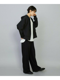 【MOGA】トリアセカルゼセミワイドパンツ 詳細画像 ダークネイビー 18