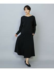 【MOGA】トリアセカルゼフレアースカート 詳細画像 ダークネイビー 3