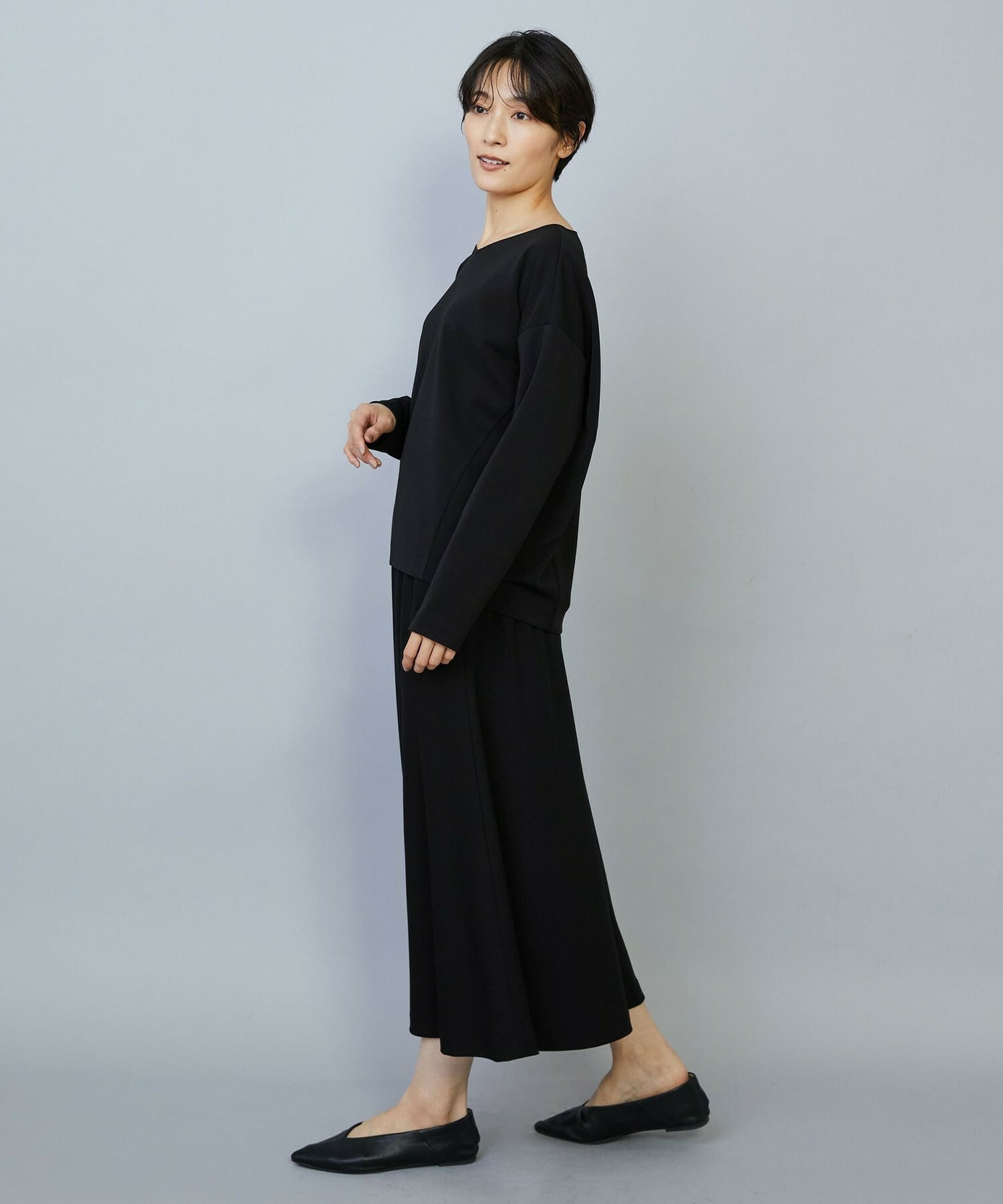 【MOGA】トリアセカルゼフレアースカート 詳細画像 ダークネイビー 11