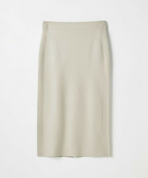 【MOGA】コームドコットンニットスカート 詳細画像 ライトベージュ 2