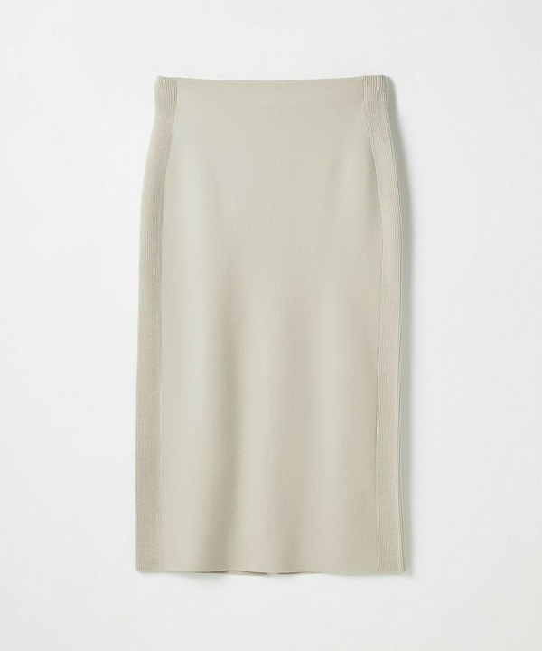 コームドコットンニットスカート 詳細画像 ライトベージュ 2