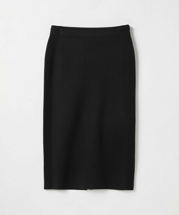 コームドコットンニットスカート 詳細画像 ネイビー 2