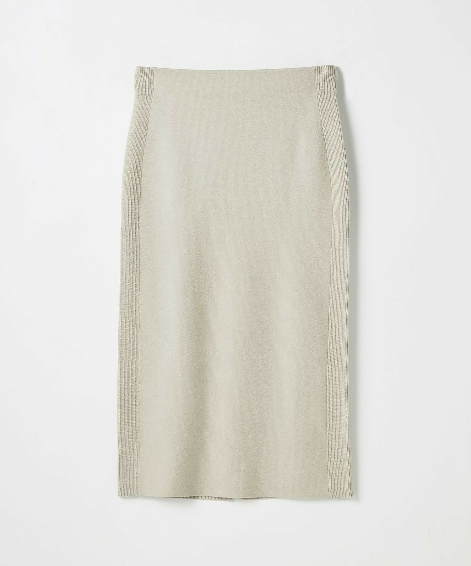 【MOGA】コームドコットンニットスカート 詳細画像 ライトベージュ 2