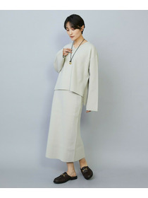 【MOGA】コームドコットンチュニックニット 詳細画像 ネイビー 14