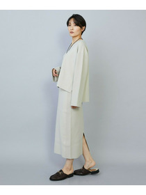 【MOGA】コームドコットンチュニックニット 詳細画像 ネイビー 15