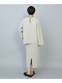 【MOGA】コームドコットンチュニックニット 詳細画像 ネイビー 17