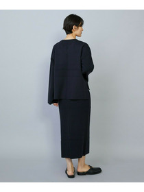 【MOGA】コームドコットンチュニックニット 詳細画像 ネイビー 7