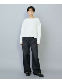 【MOGA】ヴィッテルスリムクルーネックショートニット 詳細画像 オレンジ 1