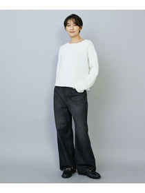 【MOGA】ヴィッテルスリムクルーネックショートニット 詳細画像 オレンジ 3