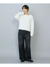 【MOGA】ヴィッテルスリムクルーネックショートニット 詳細画像 オレンジ 4