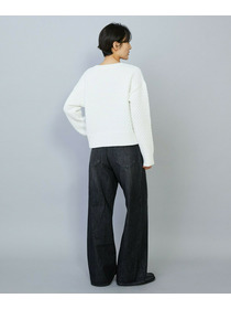 【MOGA】ヴィッテルスリムクルーネックショートニット 詳細画像 オレンジ 8