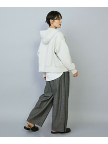 【MOGA】スムースダンボールフードジップパーカー 詳細画像 ライトグレー 17