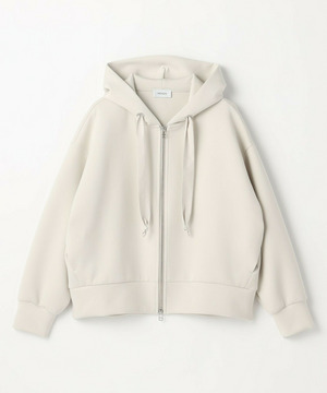 【MOGA】スムースダンボールフードジップパーカー 詳細画像 ライトグレー 2
