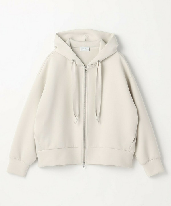 スムースダンボールフードジップパーカー 詳細画像 ライトグレー 2