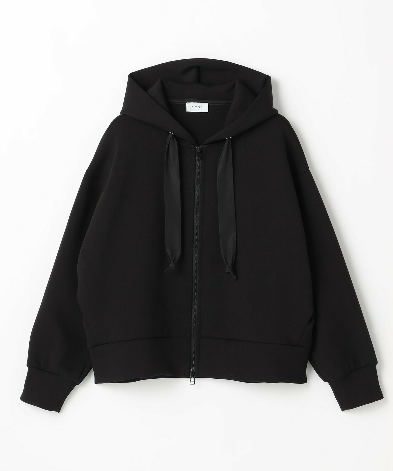 【MOGA】スムースダンボールフードジップパーカー 詳細画像 ライトグレー 23