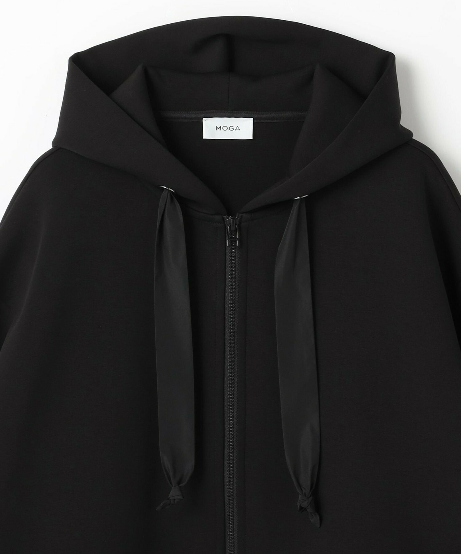 【MOGA】スムースダンボールフードジップパーカー 詳細画像 ライトグレー 25