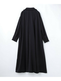 【MOGA】フィブリルサテンフレアワンピース 詳細画像 ネイビー 23