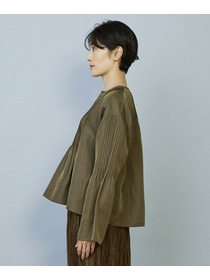 【MOGA】ソフトグログランピンタックブラウス 詳細画像 ブラック 20