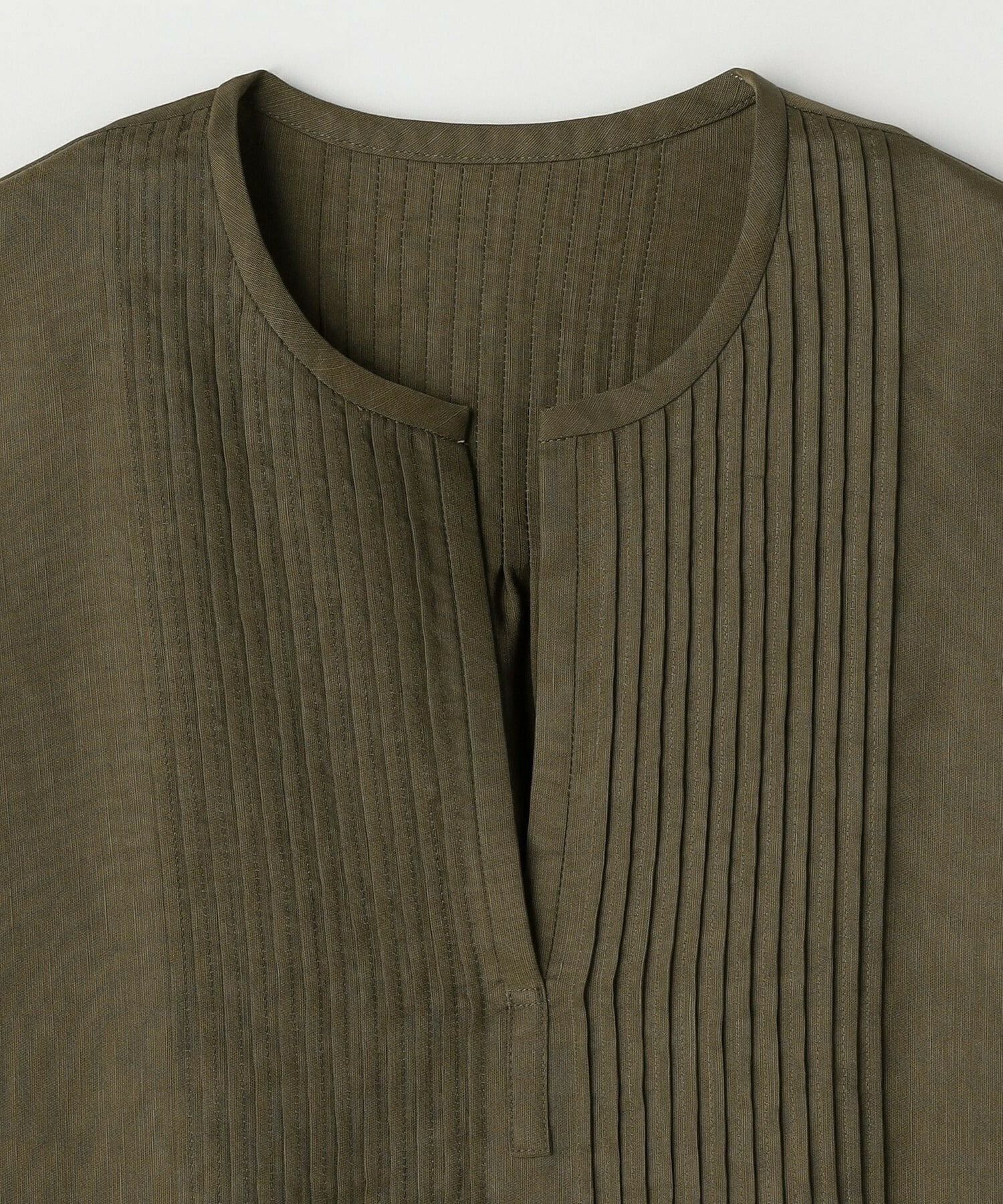 【MOGA】ソフトグログランピンタックブラウス 詳細画像 ブラック 24