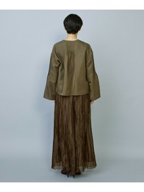 【MOGA】グローオーガンジーランダムプリーツパンツ 詳細画像 ブラック 15