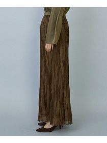 【MOGA】グローオーガンジーランダムプリーツパンツ 詳細画像 ブラック 21