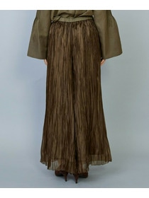 【MOGA】グローオーガンジーランダムプリーツパンツ 詳細画像 ブラック 22