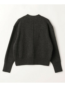 【MOGA】WOOLEN×AMOSSA Vネック配色カーディガン 詳細画像 ブルー系その他 24