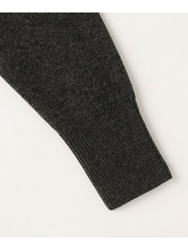 【MOGA】WOOLEN×AMOSSA Vネック配色カーディガン 詳細画像 ブルー系その他 26