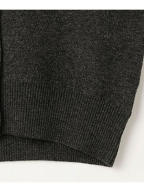 【MOGA】WOOLEN×AMOSSA Vネック配色カーディガン 詳細画像 ブルー系その他 27