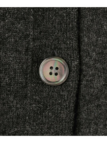 【MOGA】WOOLEN×AMOSSA Vネック配色カーディガン 詳細画像 ブルー系その他 28