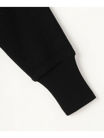 【MOGA】WOOLEN×AMOSSA ドルマンスリーブ配色ニット 詳細画像 ブラック系その他 26