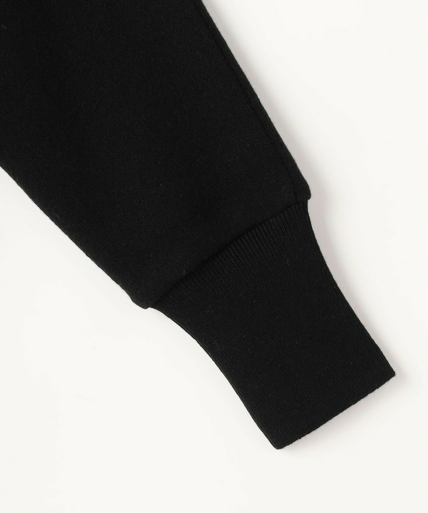 【MOGA】WOOLEN×AMOSSA ドルマンスリーブ配色ニット 詳細画像 ブラック系その他 26