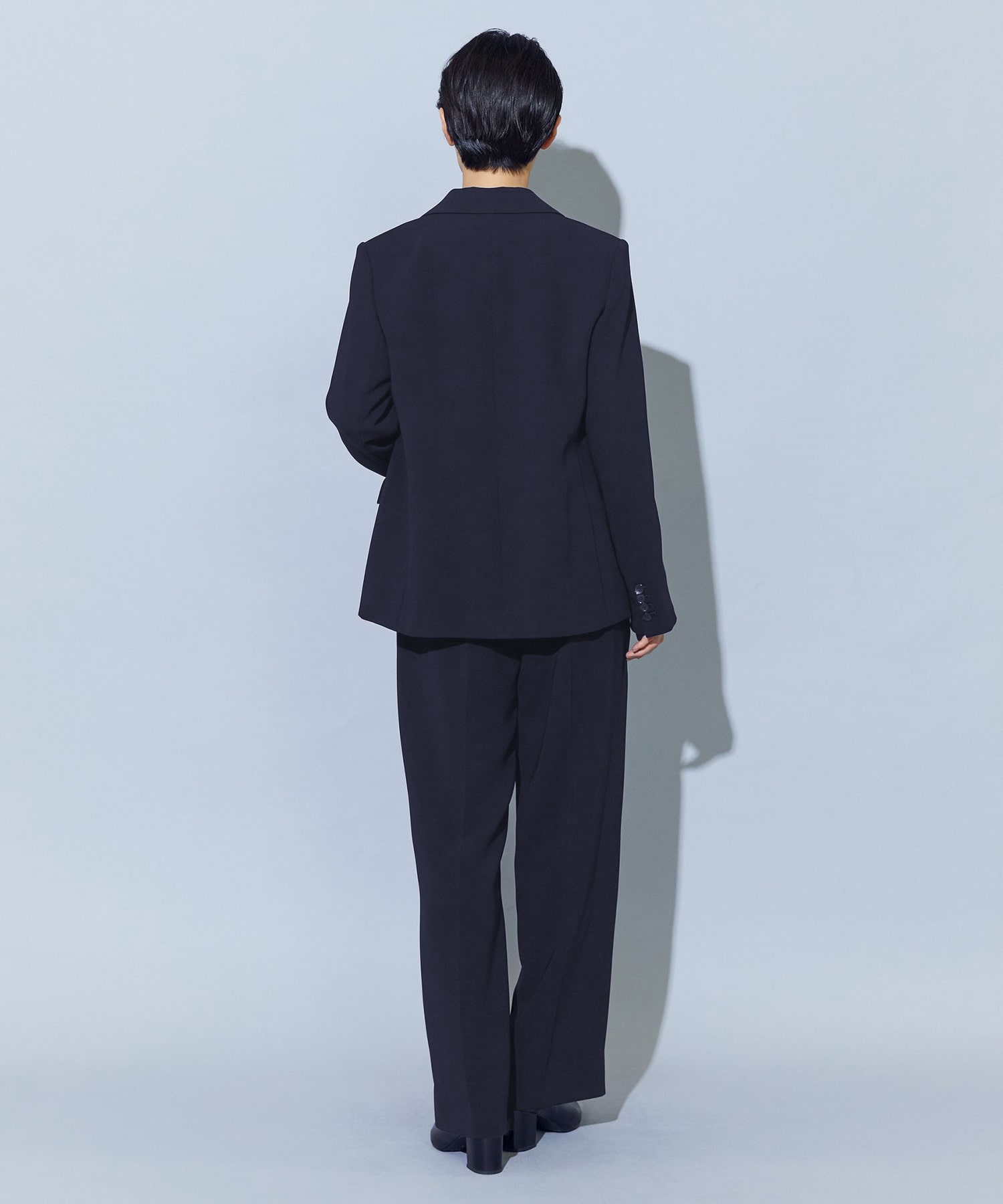 【wb】wb トリアセドライジョーゼットテーラードジャケット 詳細画像 ベージュ 11