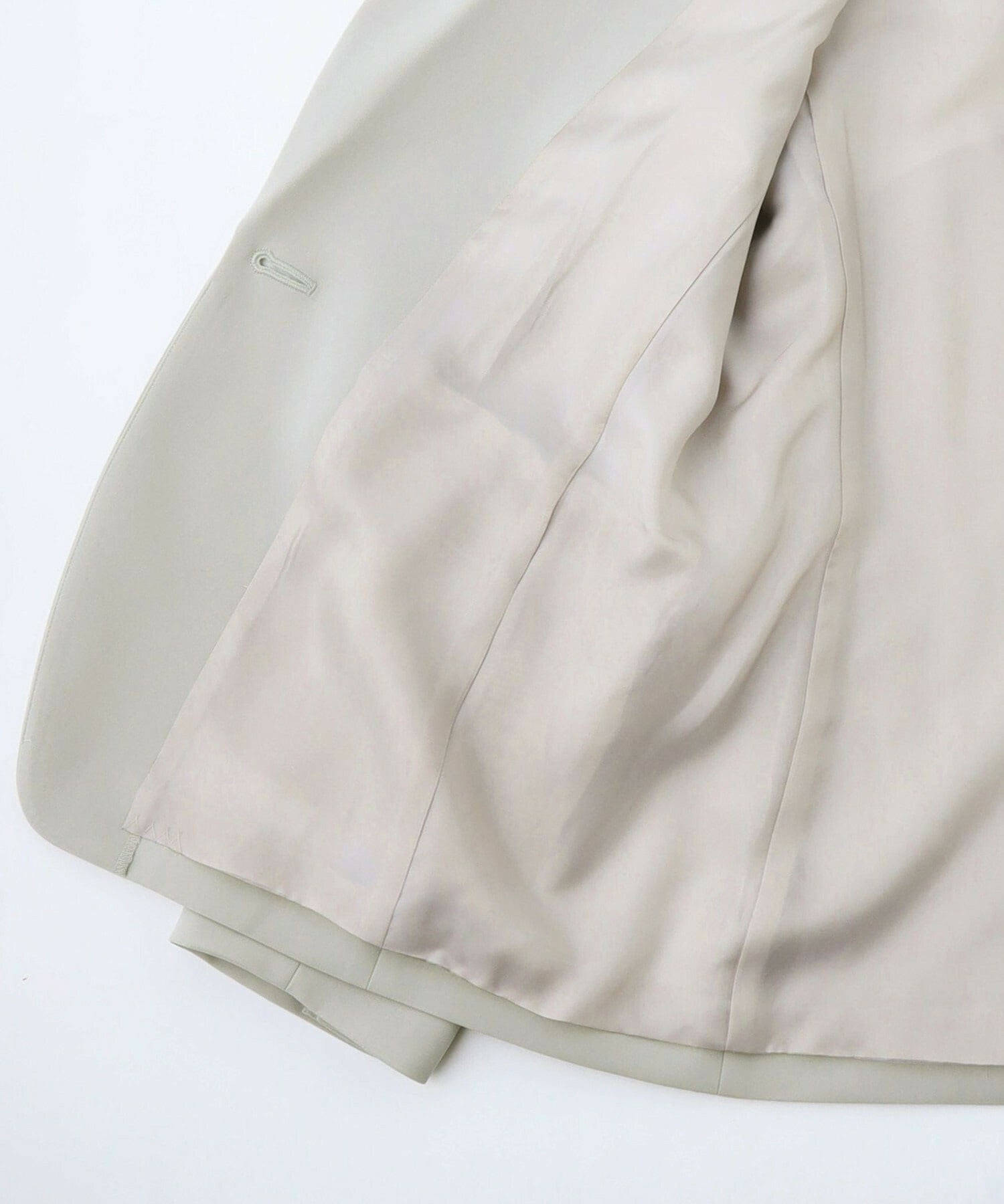 【wb】wb トリアセドライジョーゼットテーラードジャケット 詳細画像 ベージュ 28