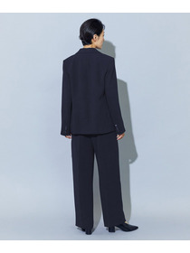 【wb】wb トリアセドライジョーゼットストレートセミワイドパンツ 詳細画像 ベージュ 12