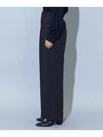 【wb】wb トリアセドライジョーゼットストレートセミワイドパンツ 詳細画像 ベージュ 20