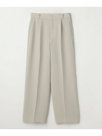 【wb】wb トリアセドライジョーゼットストレートセミワイドパンツ 詳細画像 ベージュ 23