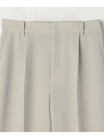 【wb】wb トリアセドライジョーゼットストレートセミワイドパンツ 詳細画像 ベージュ 25