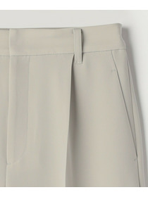 【wb】wb トリアセドライジョーゼットストレートセミワイドパンツ 詳細画像 ベージュ 26