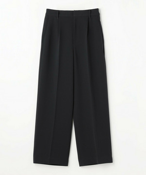 【wb】wb トリアセドライジョーゼットストレートセミワイドパンツ 詳細画像 ダークネイビー 2