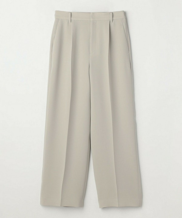 【wb】wb トリアセドライジョーゼットストレートセミワイドパンツ