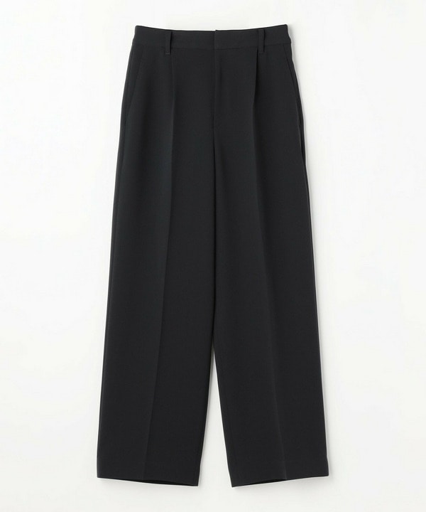 wb トリアセドライジョーゼットストレートセミワイドパンツ 詳細画像 ダークネイビー 2