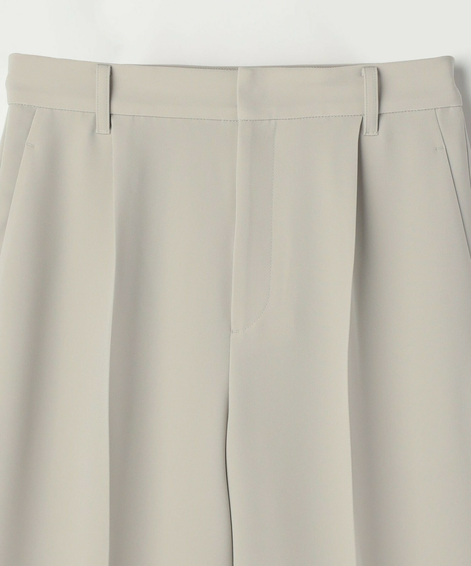 【wb】wb トリアセドライジョーゼットストレートセミワイドパンツ 詳細画像 ベージュ 25