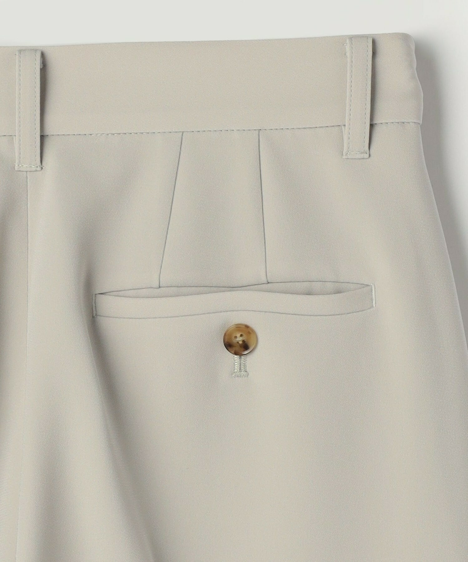 【wb】wb トリアセドライジョーゼットストレートセミワイドパンツ 詳細画像 ベージュ 27