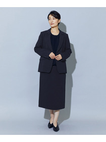 【wb】wb トリアセドライジョーゼットストレートタイトスカート 詳細画像 ベージュ 1