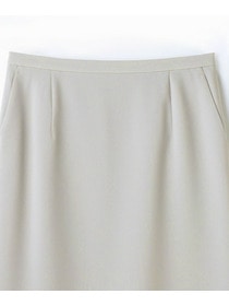 【wb】wb トリアセドライジョーゼットストレートタイトスカート 詳細画像 ベージュ 24