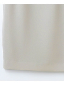 【wb】wb トリアセドライジョーゼットストレートタイトスカート 詳細画像 ベージュ 27