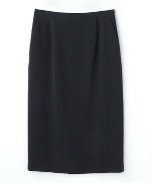 【wb】wb トリアセドライジョーゼットストレートタイトスカート 詳細画像 ダークネイビー 2