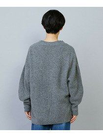 【MOGA】クーマラム鹿の子編みVネックカーディガン 詳細画像 グリーン系その他 20