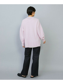 【MOGA】クーマラム鹿の子編みVネックカーディガン 詳細画像 グリーン系その他 3